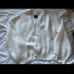 Abercrombie Fuzzy Cardigan